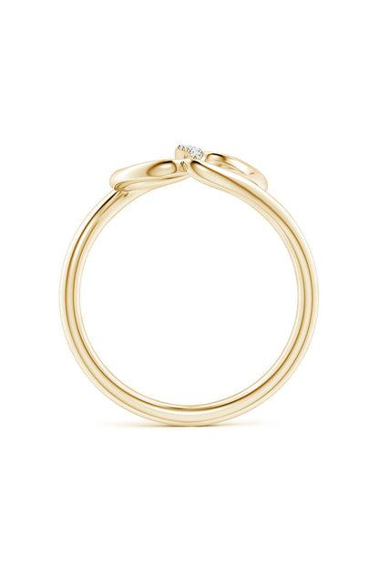 Buy Shangri-La Yin-Yang 14K Gold and Diamond Bypass Ring in 14K Yellow Gold Online 14K Yellow Gold