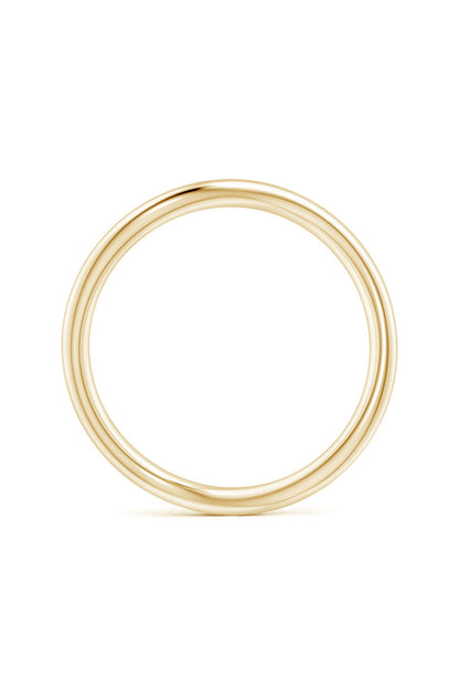 Buy Shangri-La Brushstroke 14K Gold Stacking Ring in 14K Yellow Gold Online 14K Yellow Gold