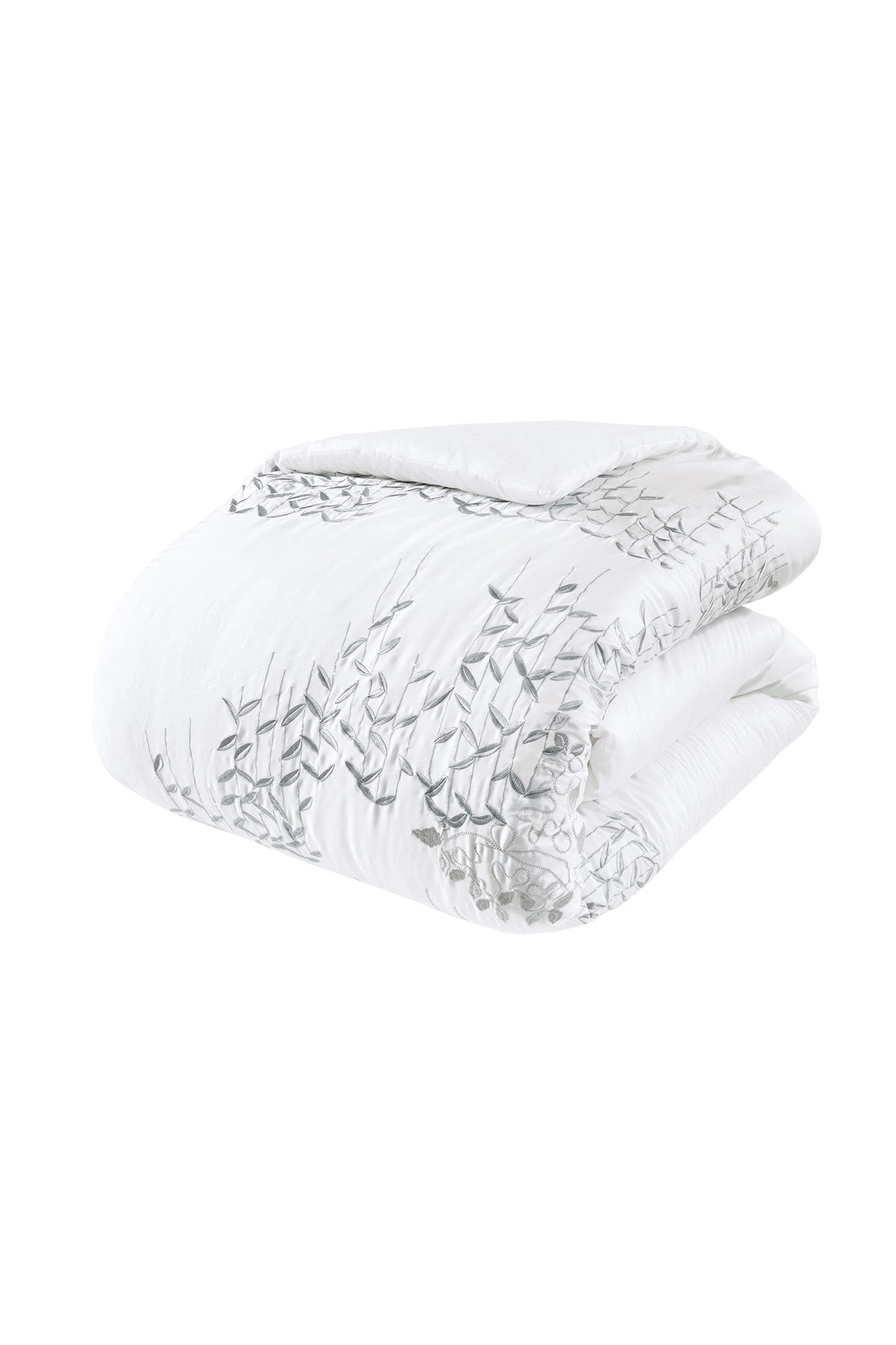Timeless 3 Piece Comforter Mini Set Grey