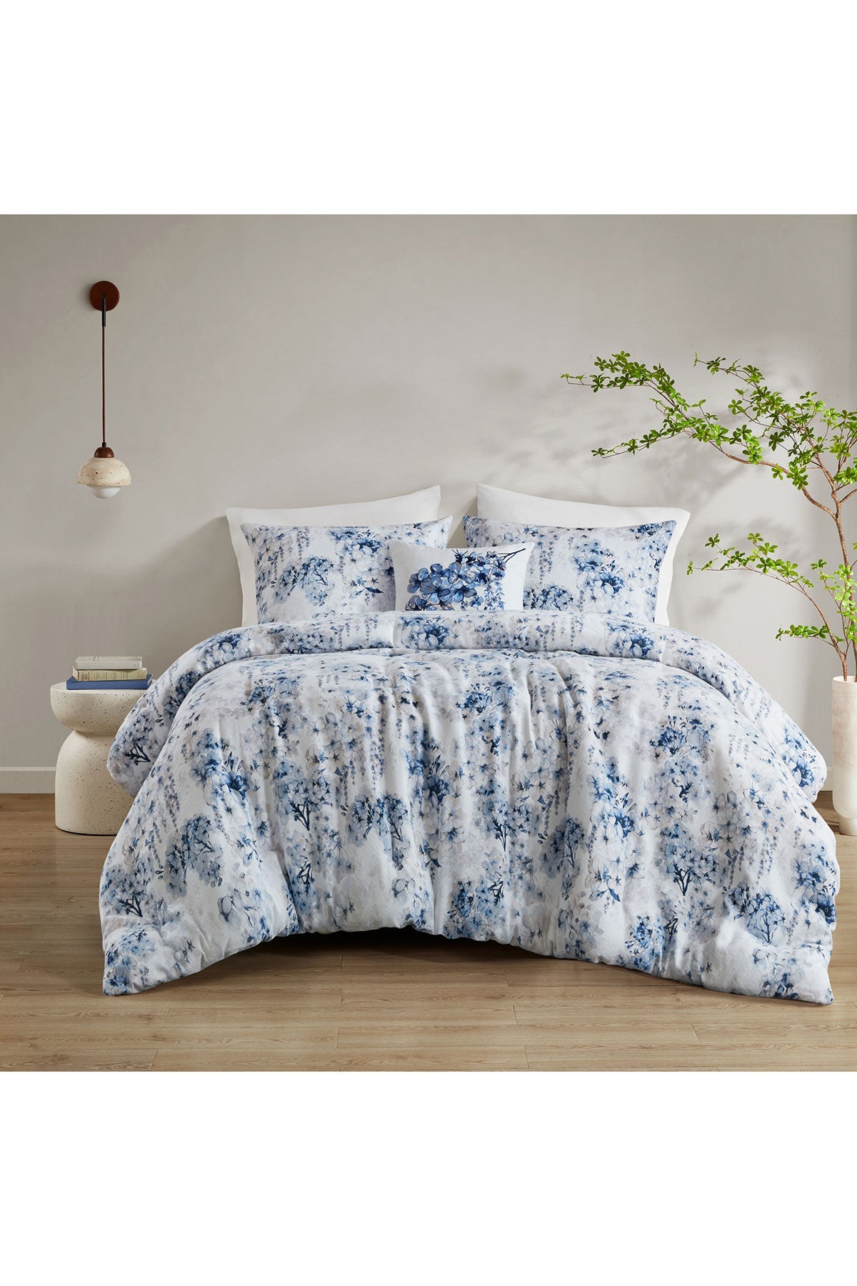 Buy Silk Roads 4 Piece Comforter Mini Set online Blue