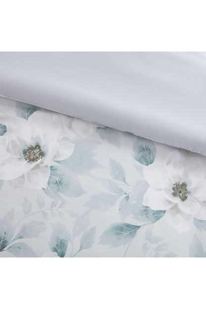 Eternal Blossom 4 Piece Comforter Mini Set Blue