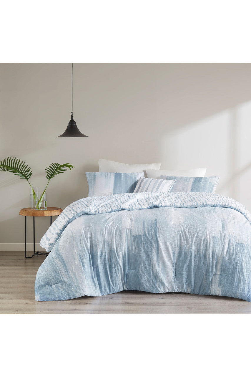 Buy Brushstroke 4 Piece Comforter Mini Set in Multi Online Multi