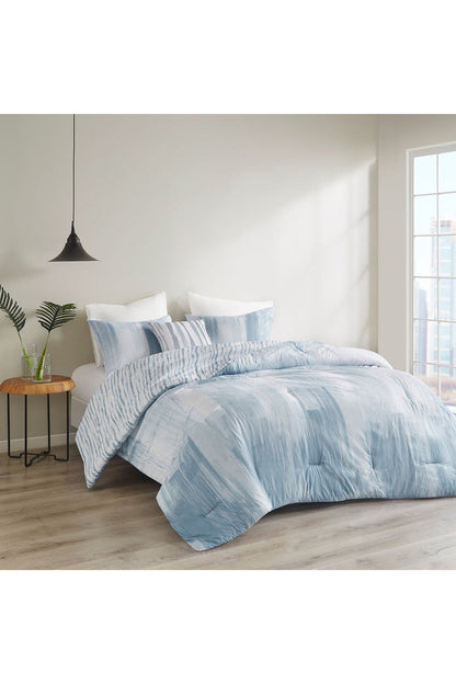 Buy Brushstroke 4 Piece Comforter Mini Set in Multi Online Multi