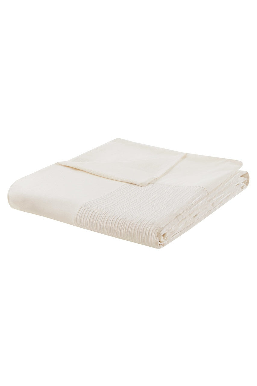 Buy Hanae White Duvet Cover Set in White Online White