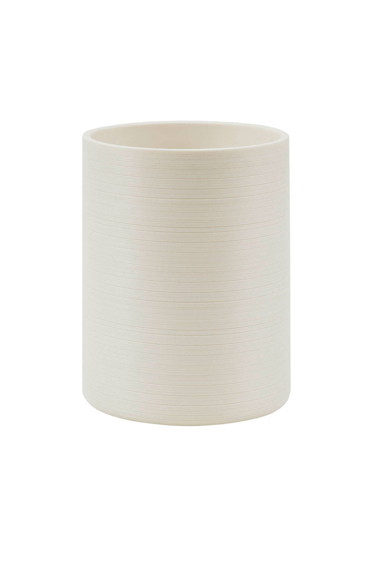 Infinity Wastebasket Cream
