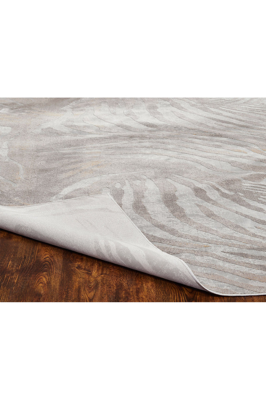 Buy Serengeti- Neutral Zebra Rug in Grey Online Grey