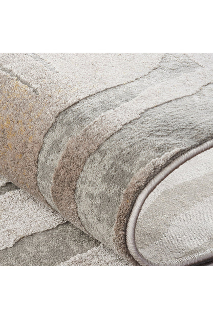 Buy Serengeti- Neutral Zebra Rug in Grey Online Grey