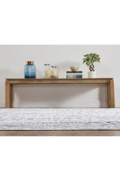 Buy Serengeti- Light Grey Leopard Rug in Grey Online Grey