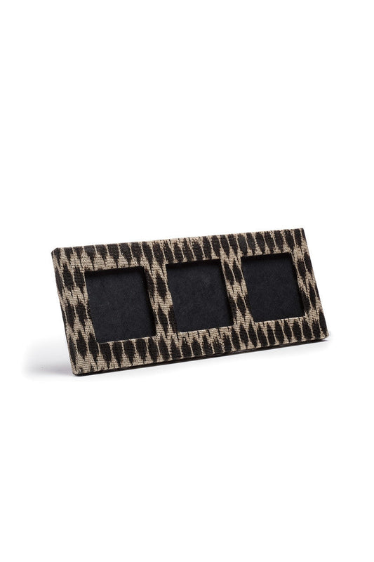 Buy Davao Triple Photo Frame in Brown Online Brown