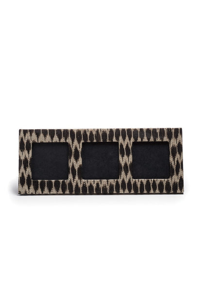 Buy Davao Triple Photo Frame in Brown Online Brown