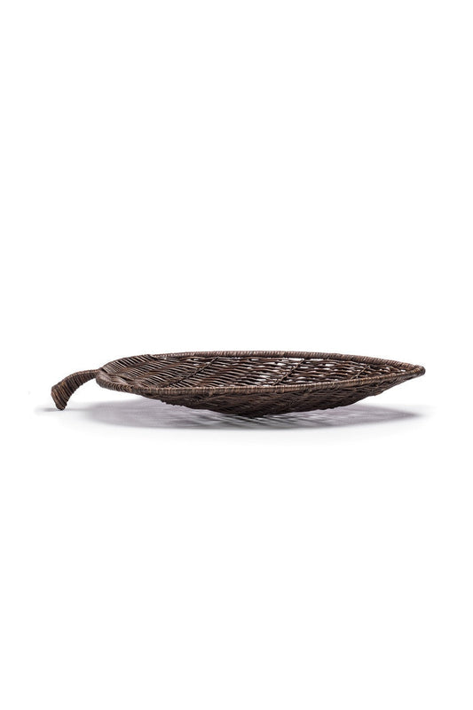 Buy Maranao Leaf Tray in Brown Online Brown