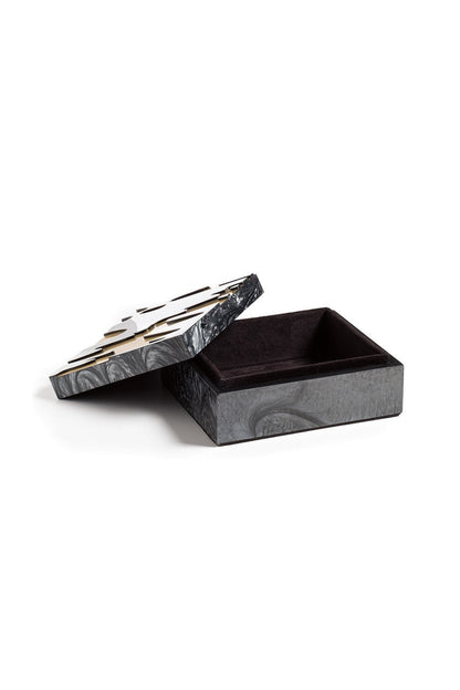 Buy Cebu Box in Black & Gold Online Black & Gold