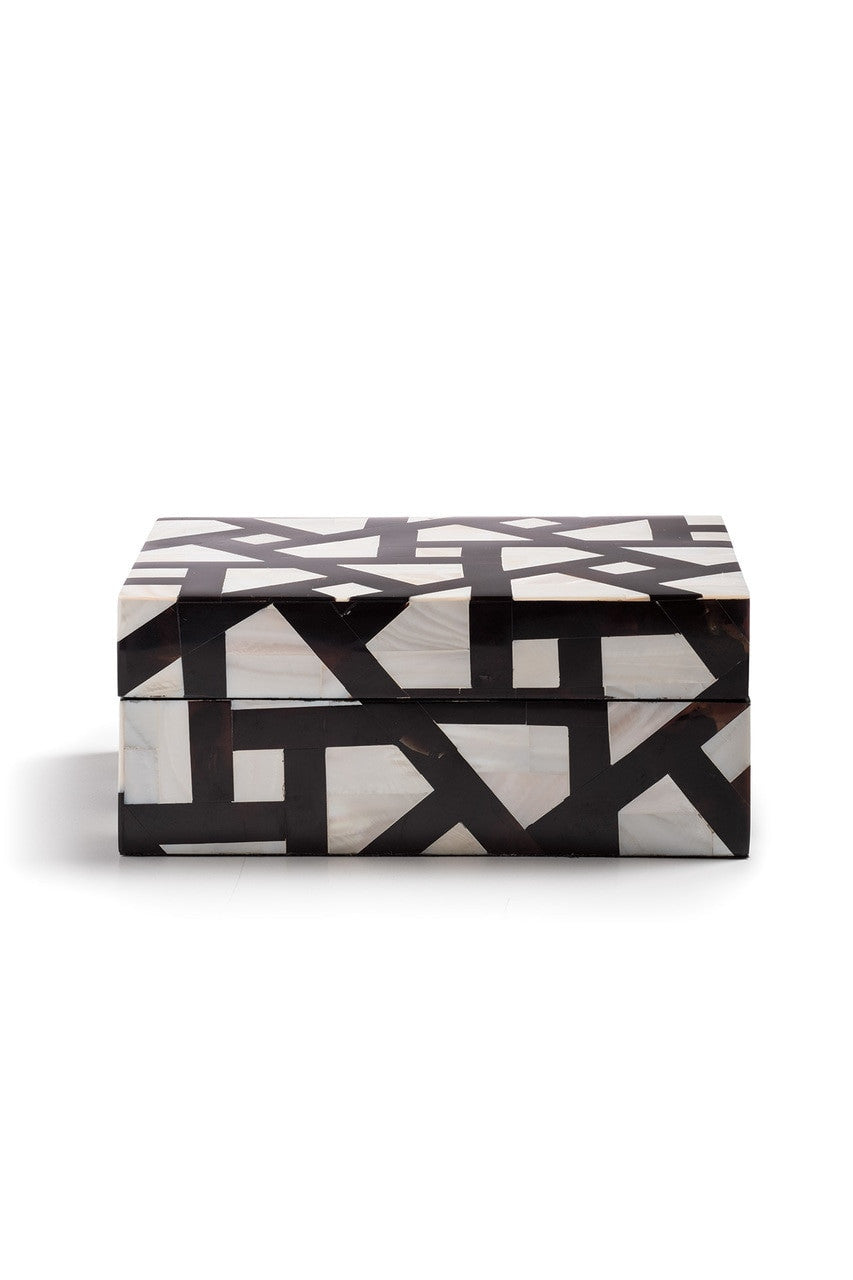 Buy Mindoro Box in Black & White Online Black & White