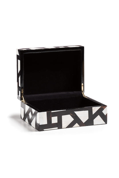 Buy Mindoro Box in Black & White Online Black & White