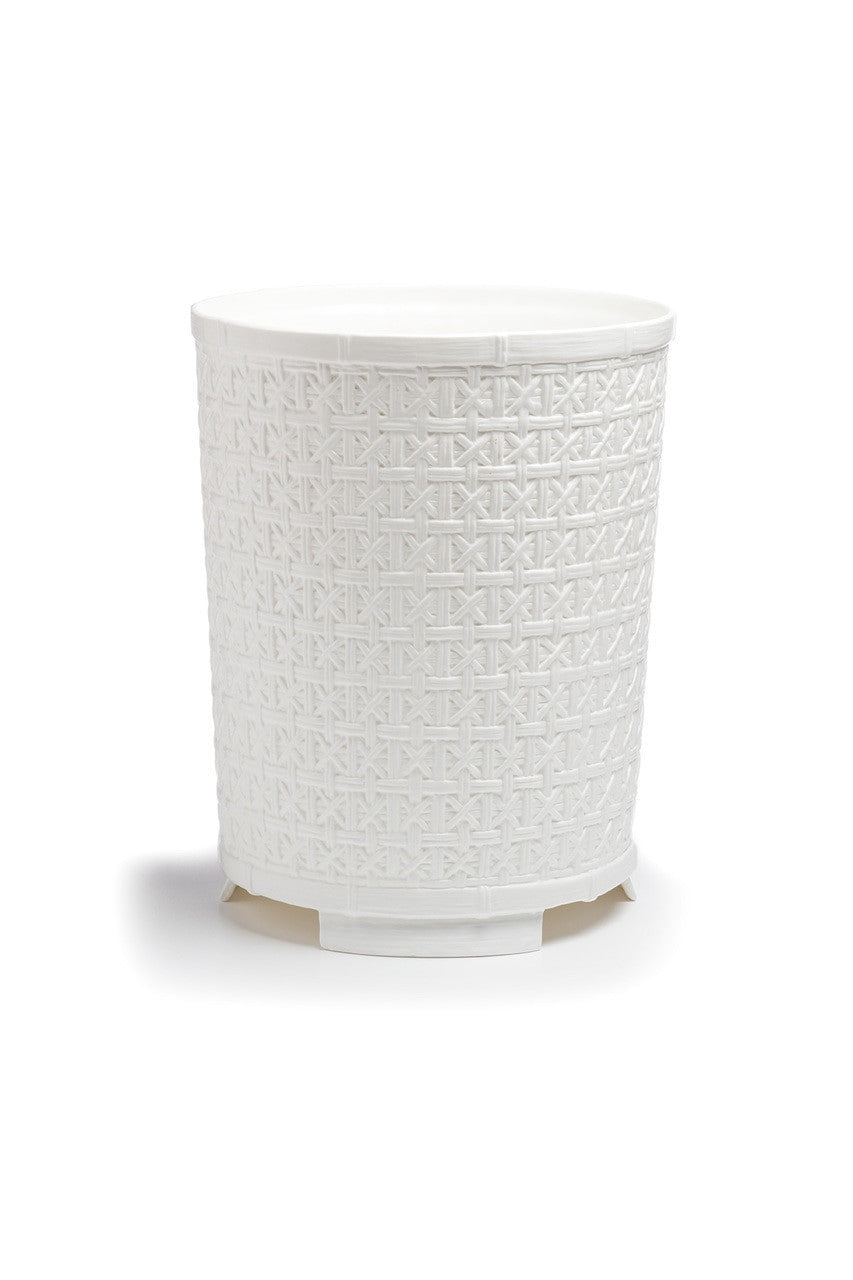 Buy Cagayan Wastebasket in White Online White