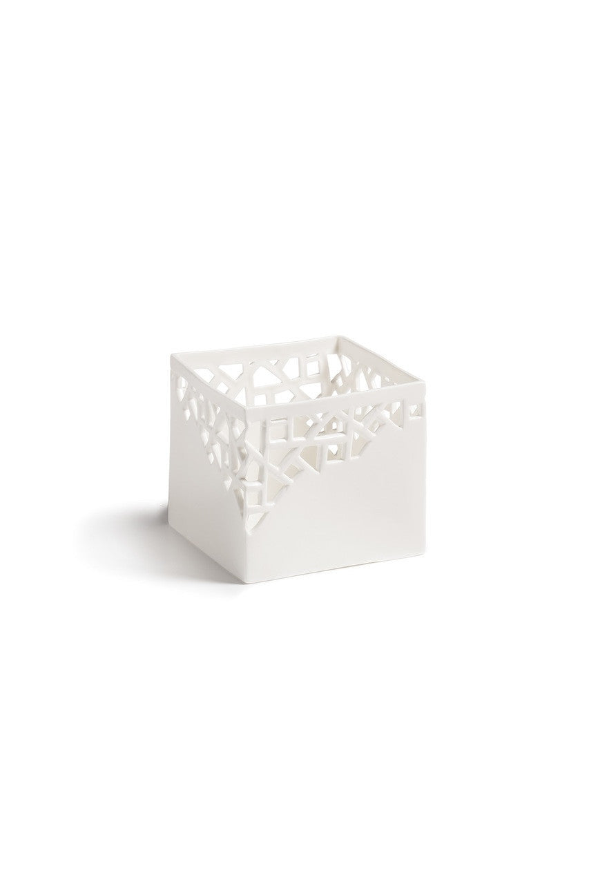 Buy Cagayan Small Vase in White Online White
