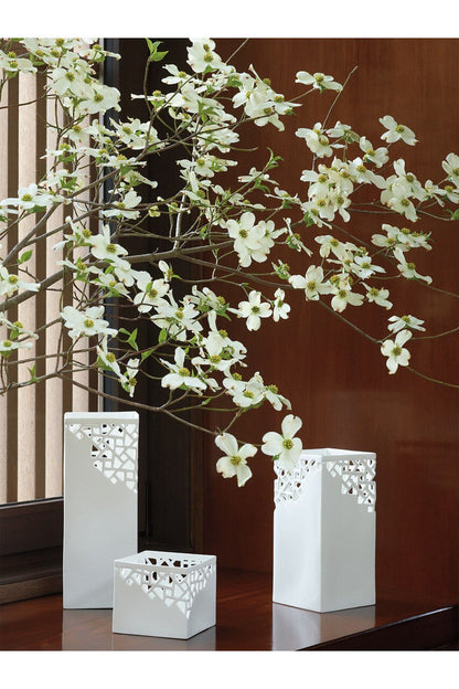Buy Cagayan Small Vase in White Online White