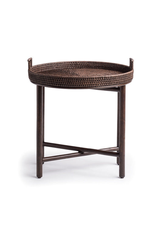 Buy Maranao Tray Table in Dark Brown Online Dark Brown