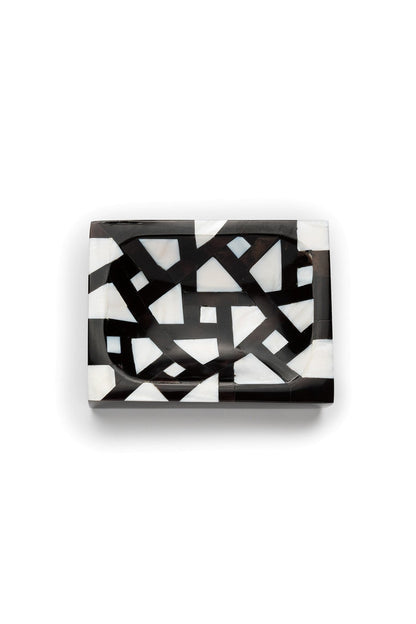 Buy Mindoro Soap Dish in Black & White Online Black & White