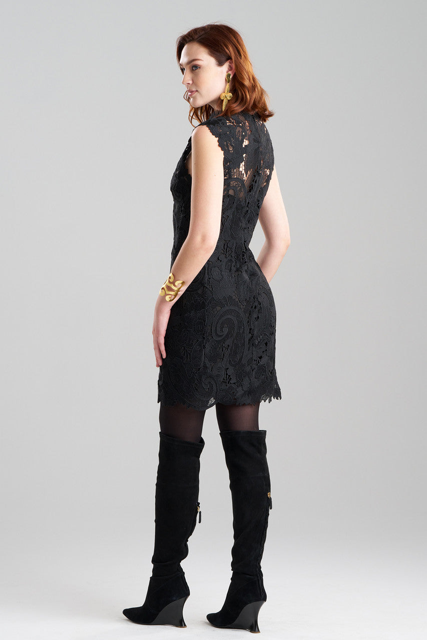 Buy Shinrin Lace Sheath Dress in Black Online Black