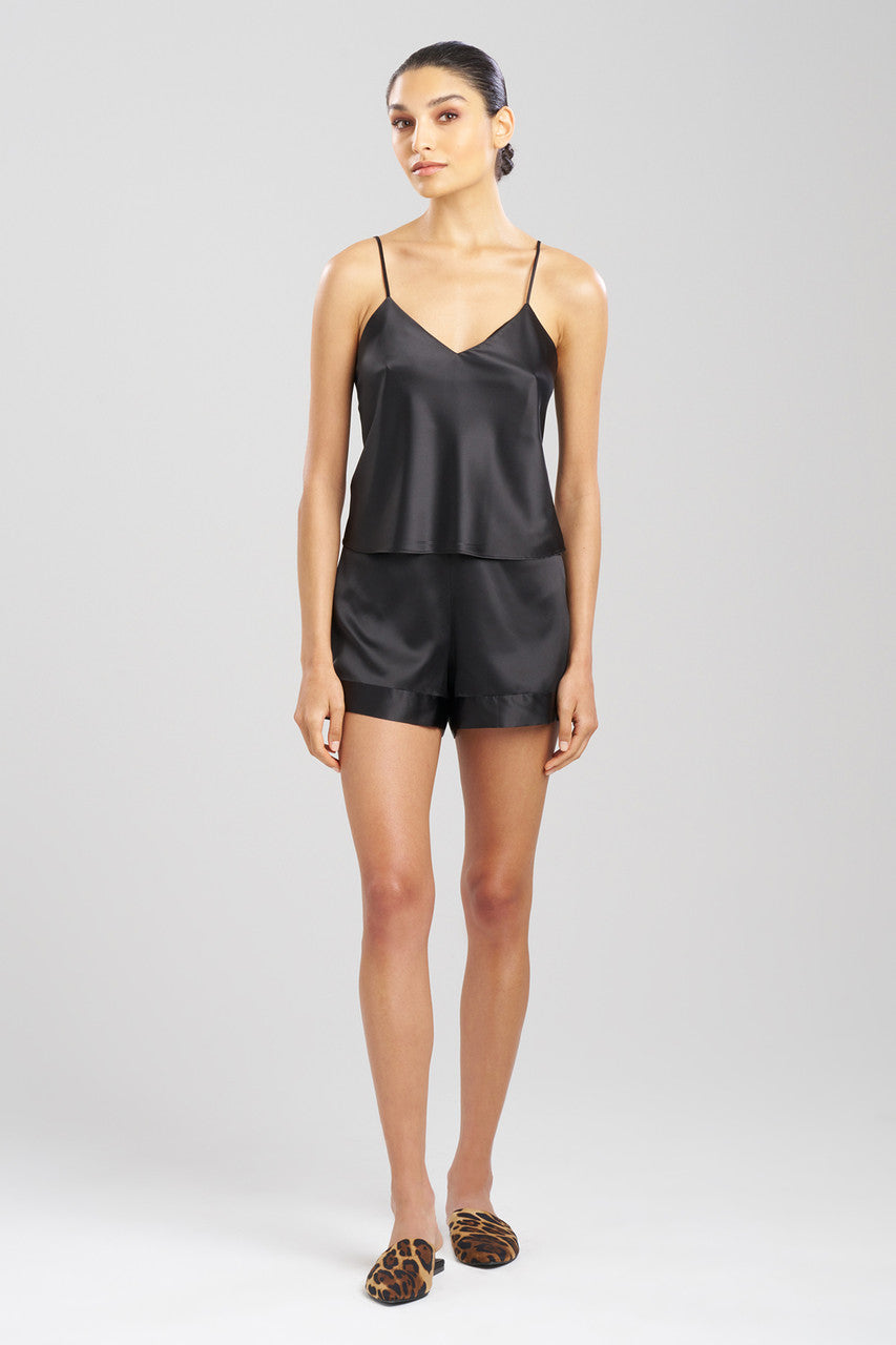 Buy Glamour V-Neck Cami in Black Online Black