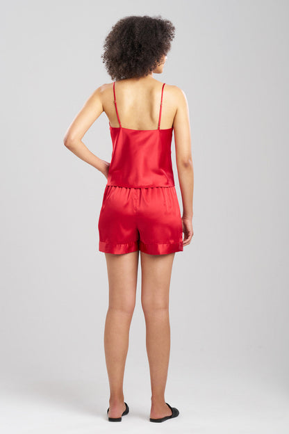 Buy Glamour V-Neck Cami in Brocade Red Online Brocade Red