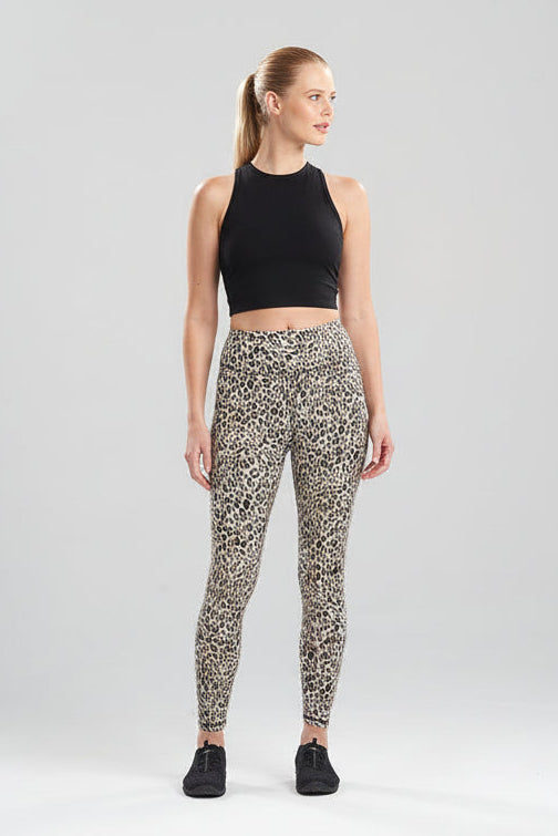 Buy Getaway Jacquard Leggings in Natural Black Online Natural Black