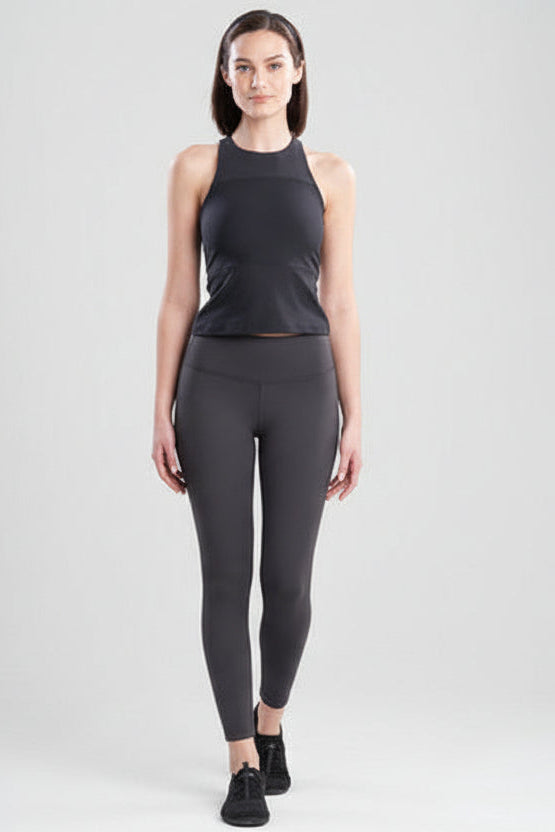 Buy Solstice Halter Tank in Black Online Black