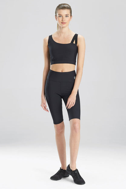 Buy Solstice Asymmetrical Cropped Cami in Black Online Black