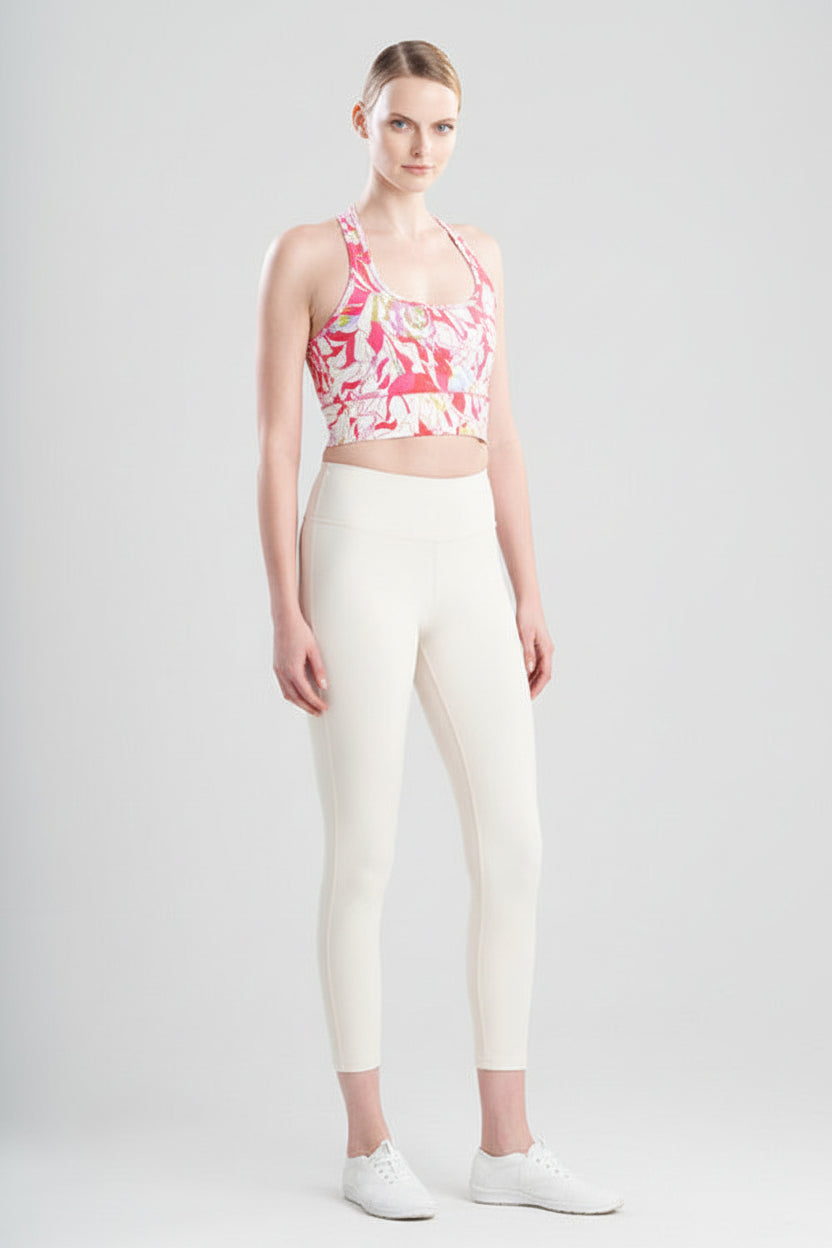 Buy Solstice T-Back Crop Top in Pink Poppy Online Pink Poppy