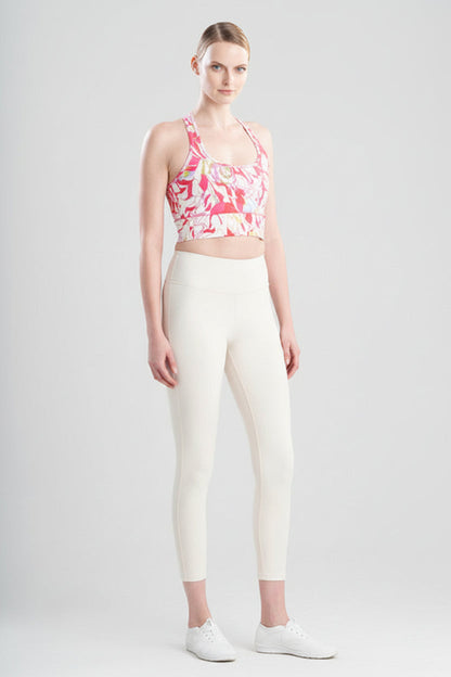 Buy Solstice T-Back Crop Top in Pink Poppy Online Pink Poppy