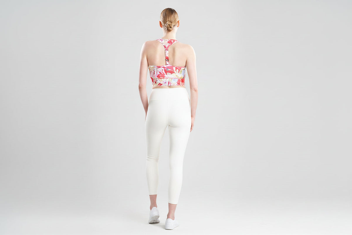 Buy Solstice T-Back Crop Top in Pink Poppy Online Pink Poppy