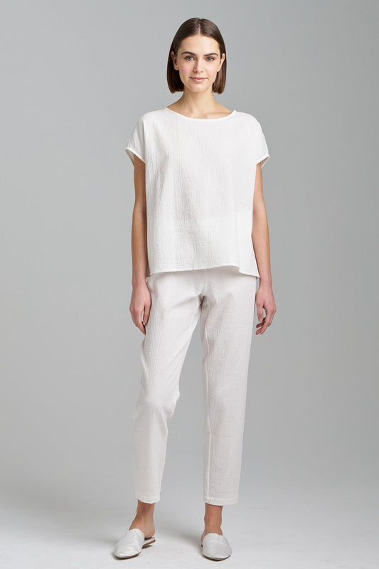 Buy Onsen Cotton T-Shirt in White Online White
