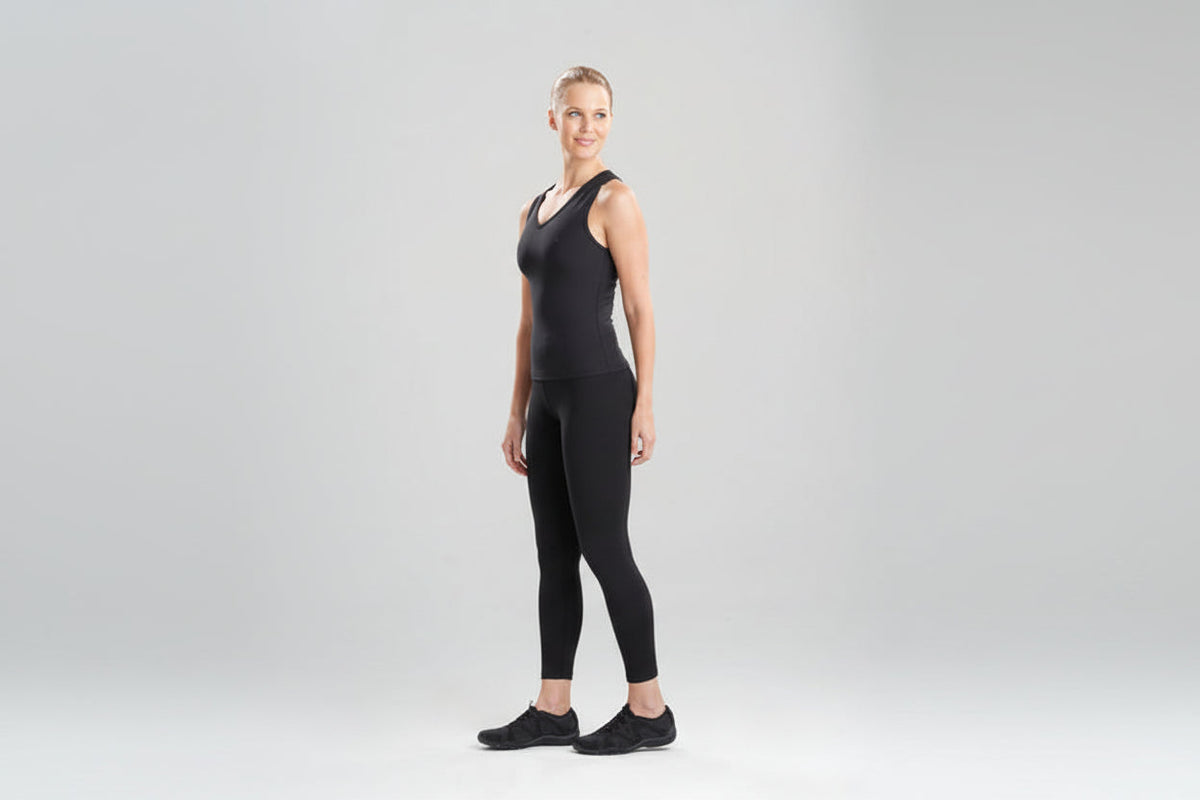 Buy Solstice Shelf Tank Top in Black Online Black