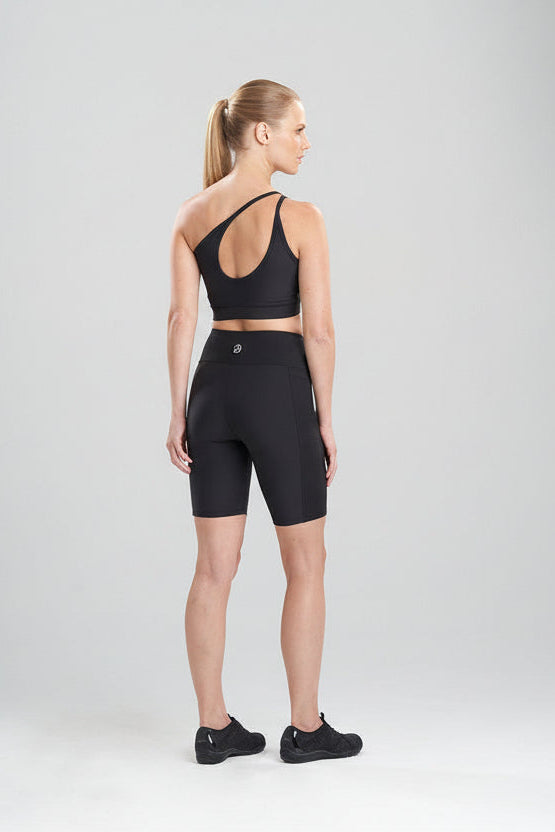 Buy Solstice One Shoulder Crop Top in Black Online Black