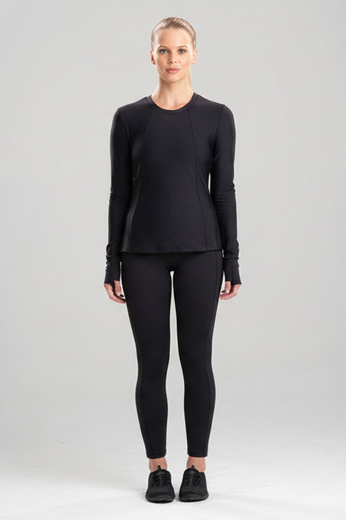 Buy Solstice Long Sleeve Top in Black Online Black