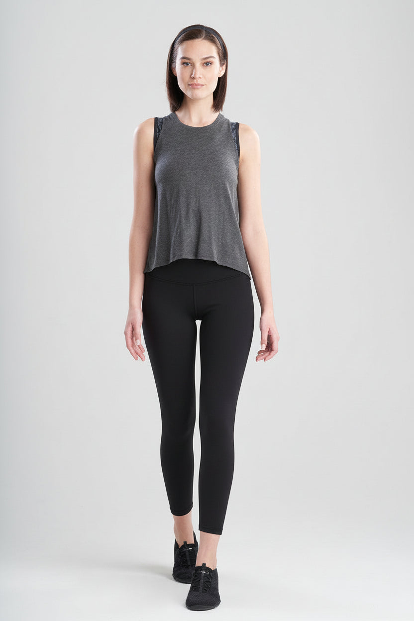 Buy Layering Elements High Low Tank in Anthracite Online Anthracite