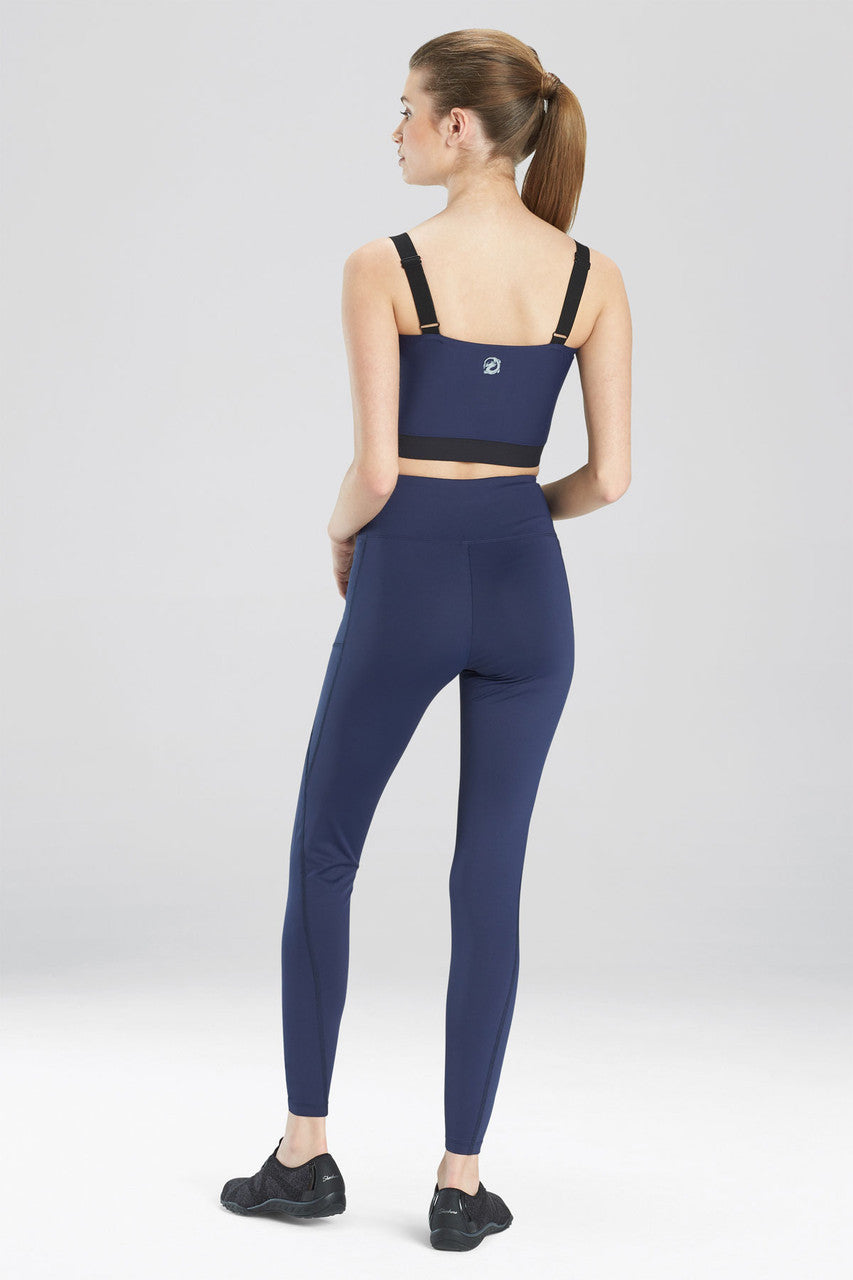 Buy Solstice Asymmetrical Cropped Cami in Navy Online Navy