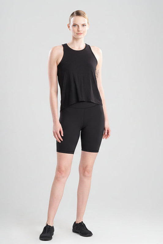 Buy Layering Elements High Low Tank in Black Online Black